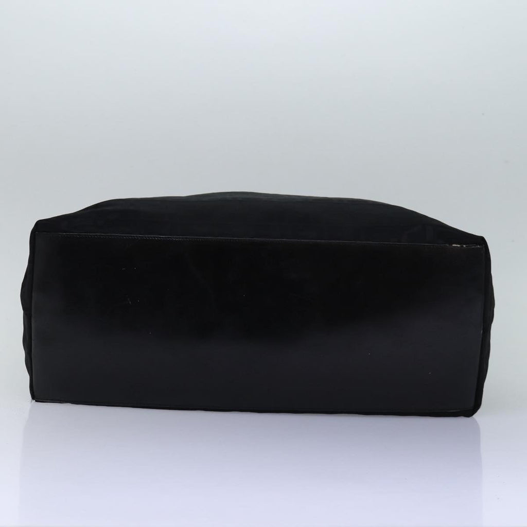 FENDI Zucca Canvas Hand Bag Black Brown76859