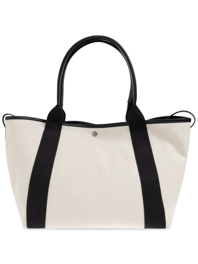 Balenciaga Women s Biarritz Medium Tote Bag Beige Black