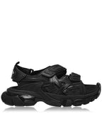 Balenciaga Women's Track Sandals Black