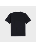 CELINE Triomphe Loose Logo Short Sleeve T-Shirt Black