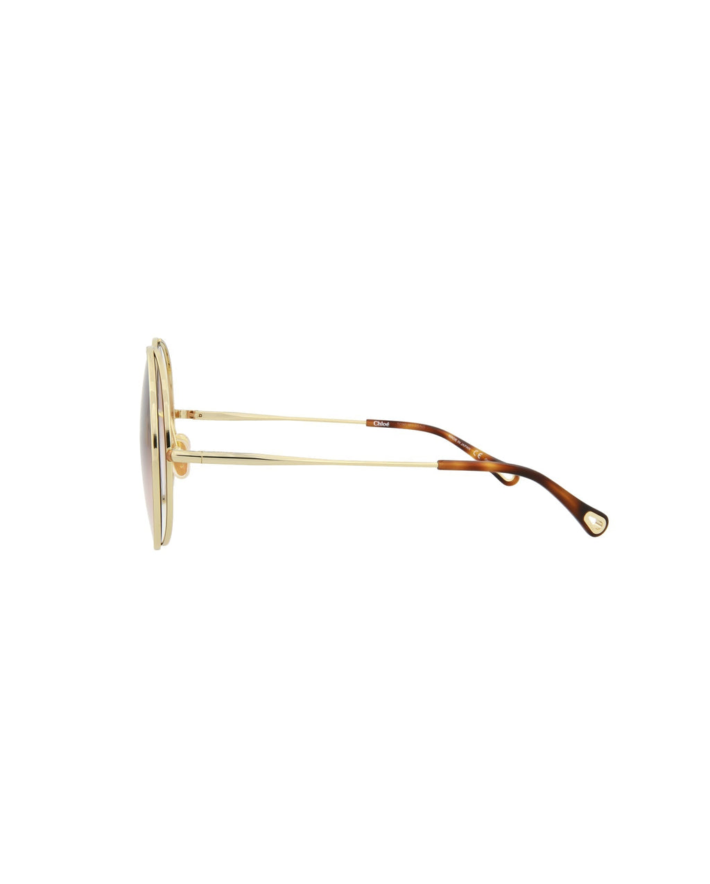 Chloe Women's 61mm Gold Orange Sunglasses