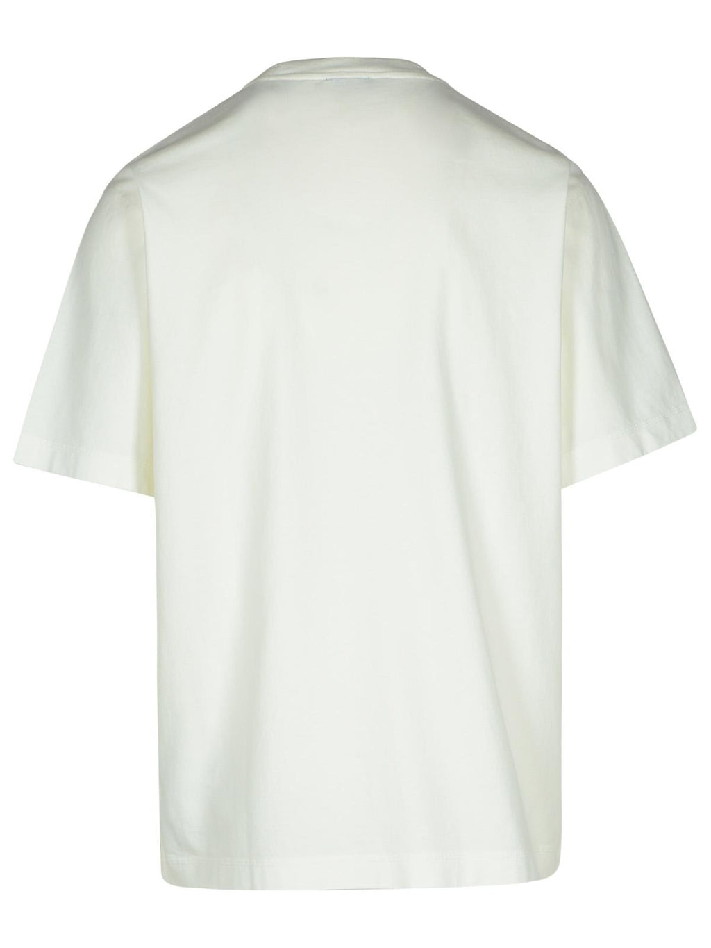 Burberry White Cotton T-Shirt Men