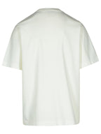 Burberry White Cotton T-Shirt Men