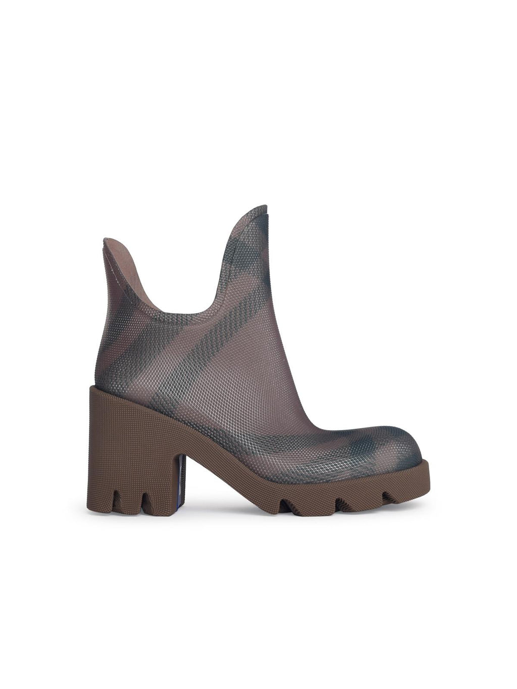 Burberry 'Marsh' Beige Rubber Ankle Boots Women