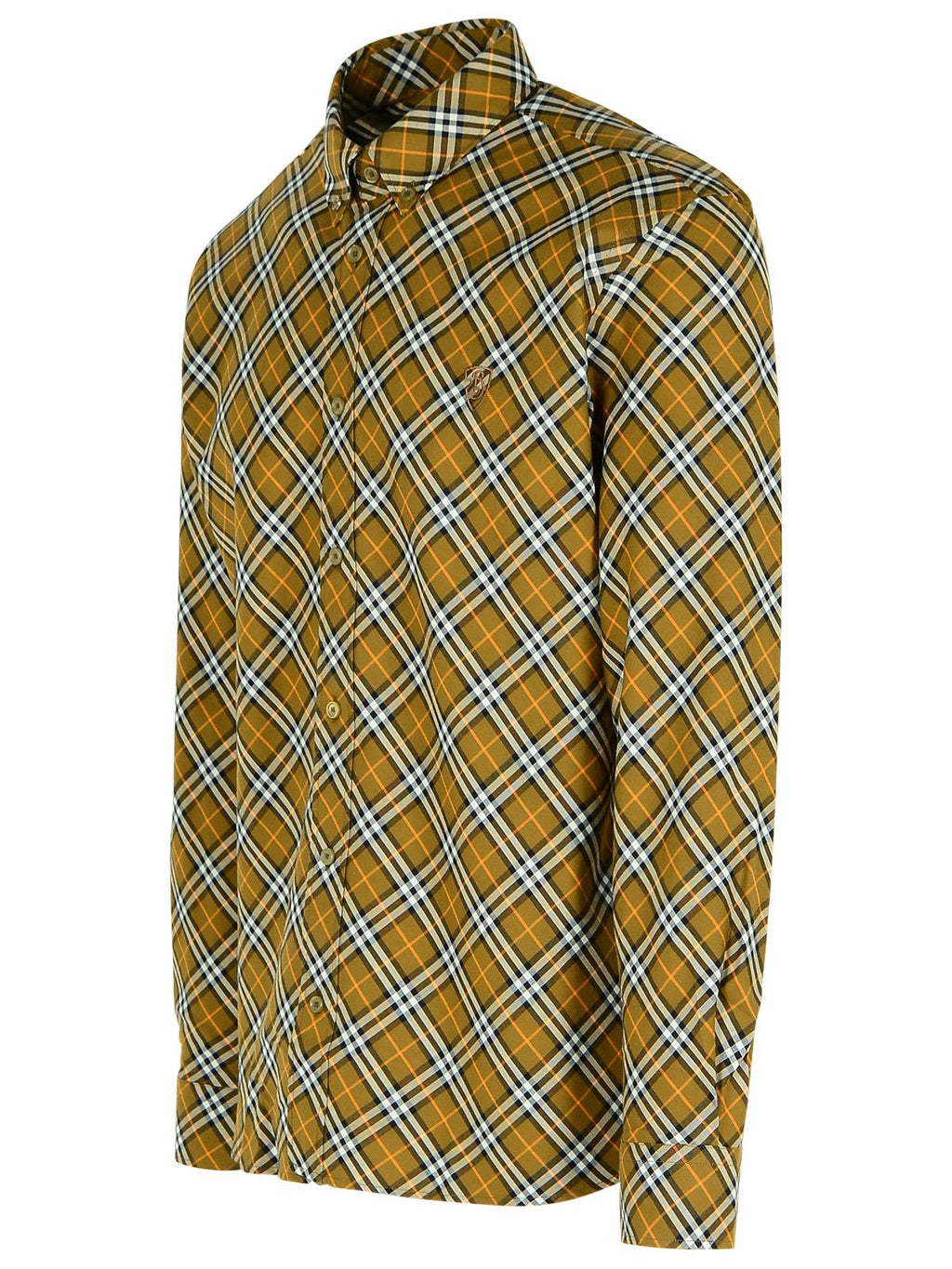 Burberry Beige Cotton Shirt Men