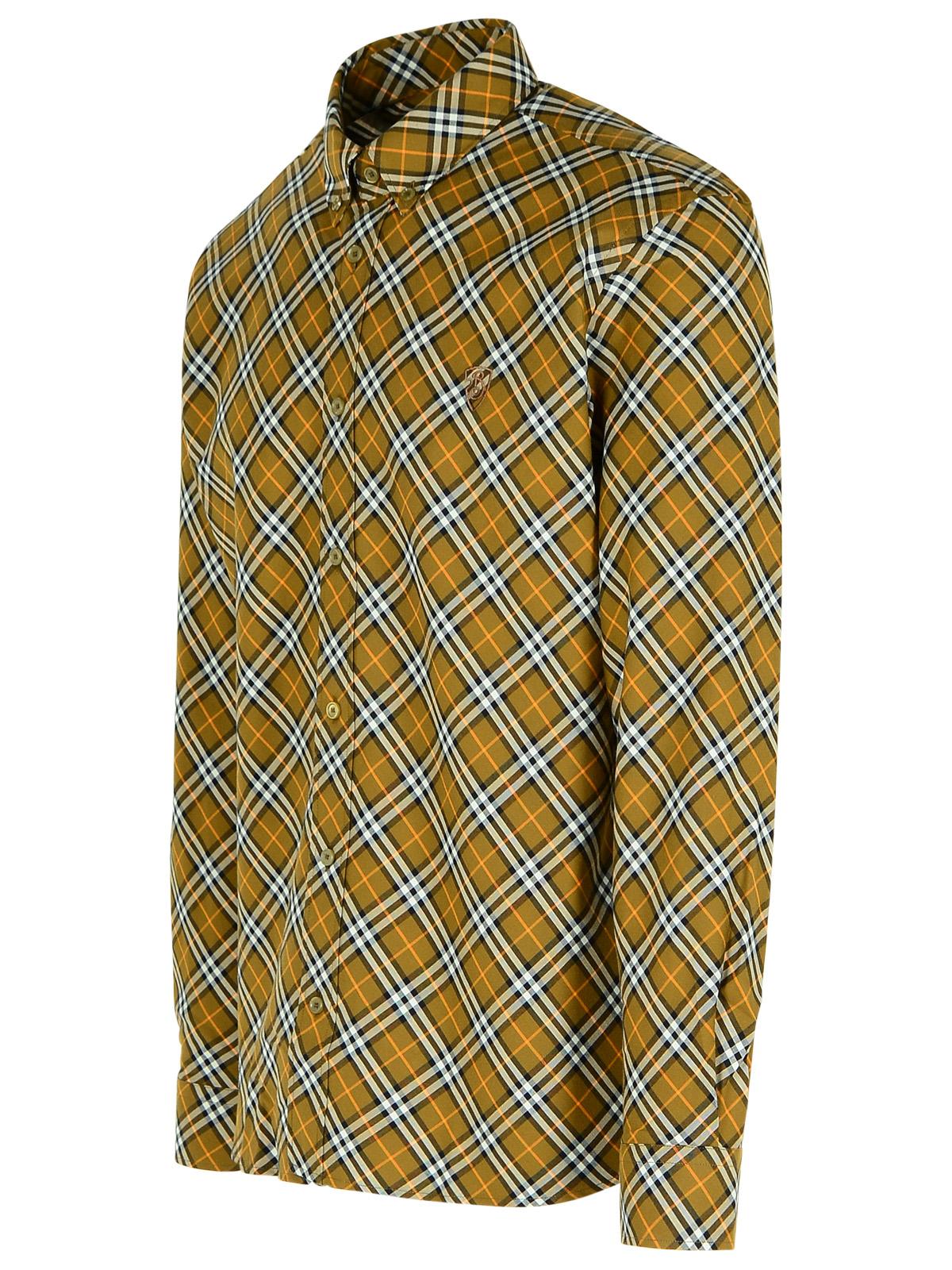 Burberry Beige Cotton Shirt Men