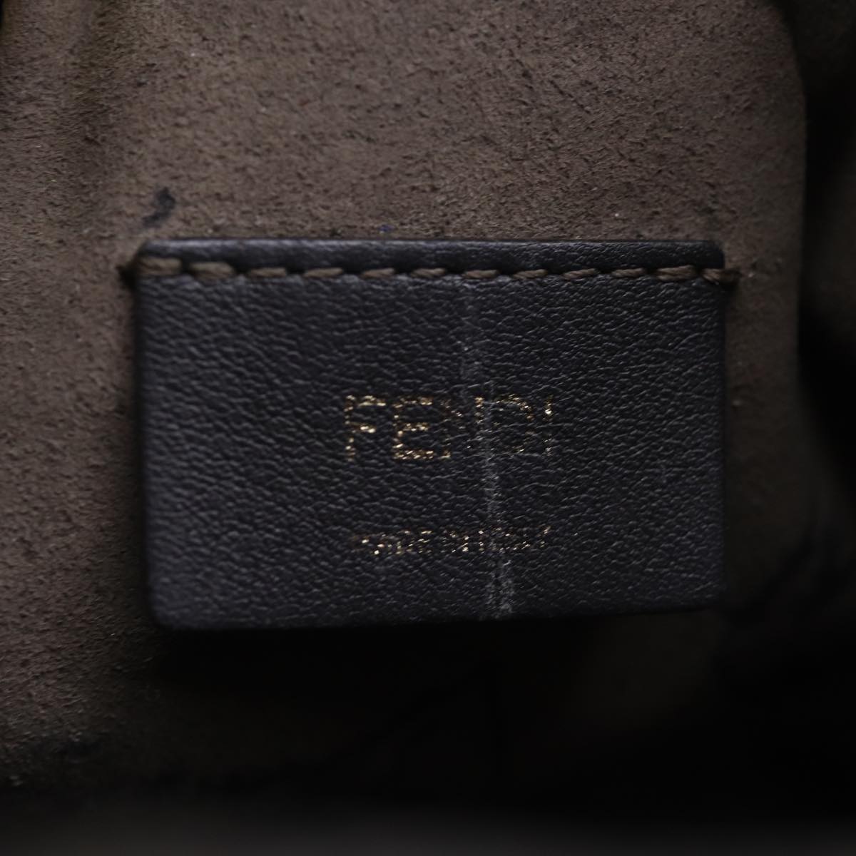 FENDI Zucca Canvas Mont Tresor Mini Shoulder Bag 2way Brown77005