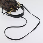 FENDI Zucca Canvas Mont Tresor Mini Shoulder Bag 2way Brown77005