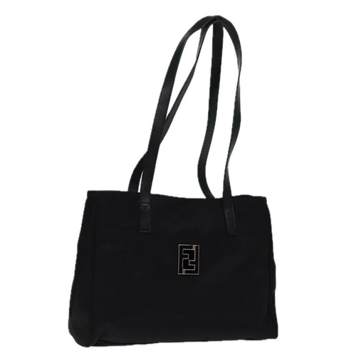 FENDI Tote Bag Nylon Black77042