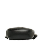 Saint Laurent Logo Blog Bag Fringe Tassel Sloping Shoulder Bag Black Leather  Saint Laurent