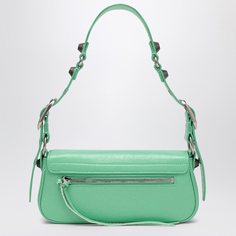 Balenciaga Le Cagole Small Mint Green Bag Women
