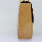 CELINE Shoulder Bag Enamel Beige  77195