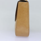 CELINE Shoulder Bag Enamel Beige  77195