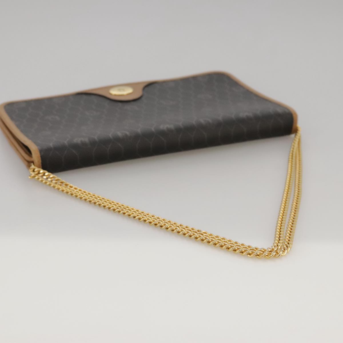 Dior Honeycomb  Canvas Shoulder Bag (Pre-Owned)