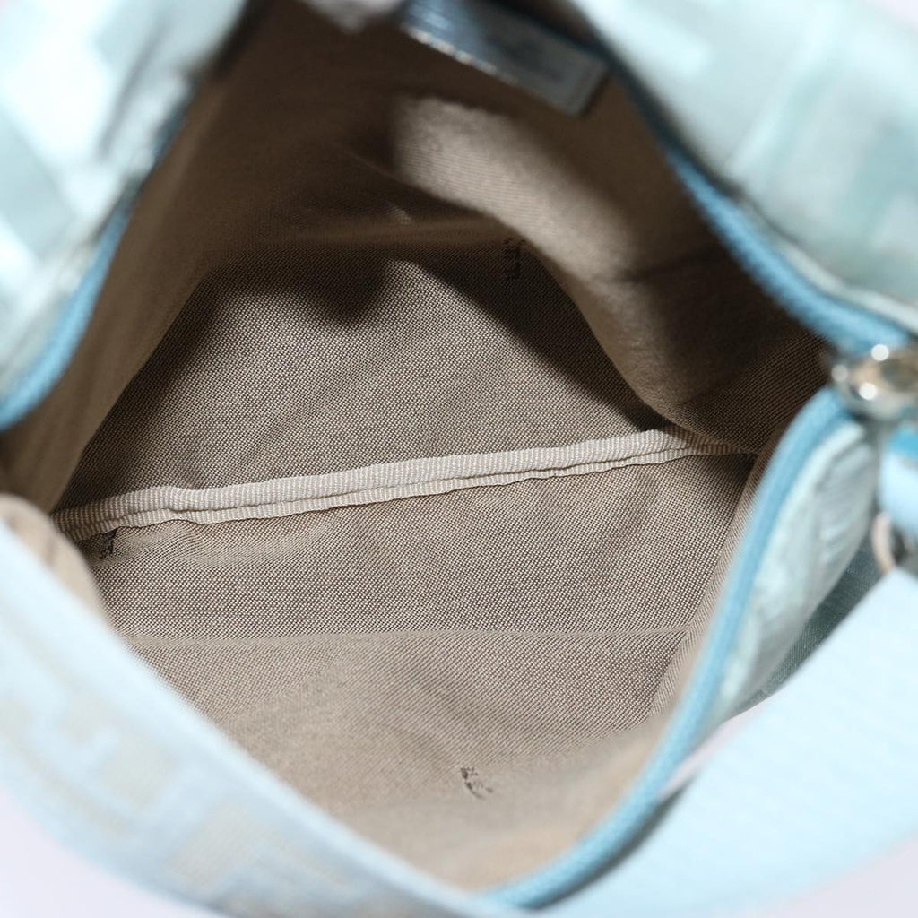FENDI Zucca Canvas Waist bag Light Blue77335