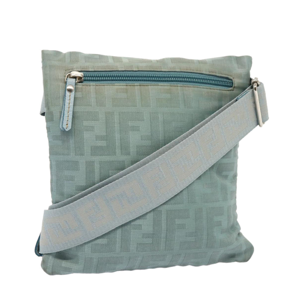 FENDI Zucca Canvas Waist bag Light Blue77335
