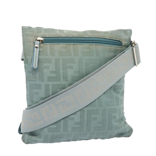FENDI Zucca Canvas Waist bag Light Blue77335