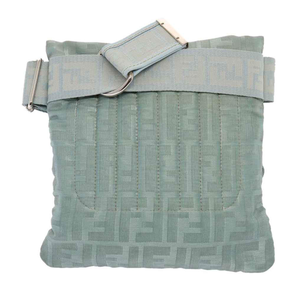 FENDI Zucca Canvas Waist bag Light Blue77335