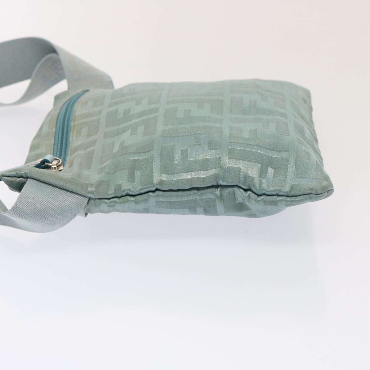 FENDI Zucca Canvas Waist bag Light Blue77335