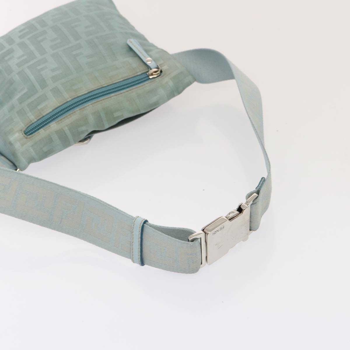 FENDI Zucca Canvas Waist bag Light Blue77335