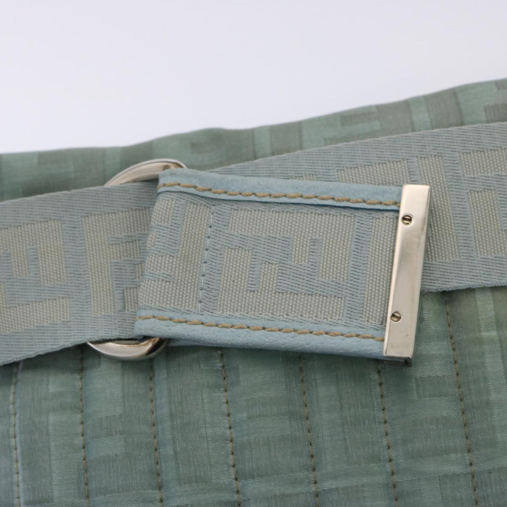 FENDI Zucca Canvas Waist bag Light Blue77335