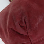 FENDI Tote Bag Leather Red77395