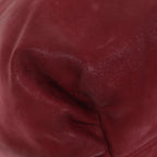 FENDI Tote Bag Leather Red77395