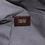 FENDI Tote Bag Leather Red77395