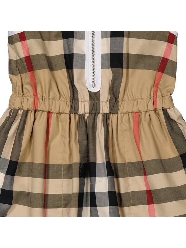 Burberry Kids Vintage Check Sleeveless Dress Beige
