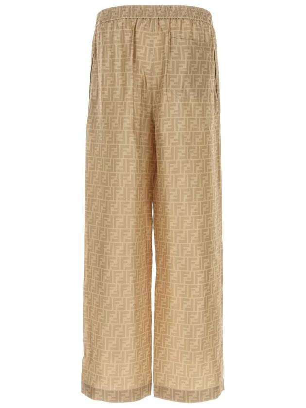 Fendi Fendi Ff Silk Pants