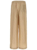 Fendi Fendi Ff Silk Pants