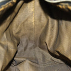 FENDI Zucca Canvas Vanity Cosmetic Pouch Brown Black77458