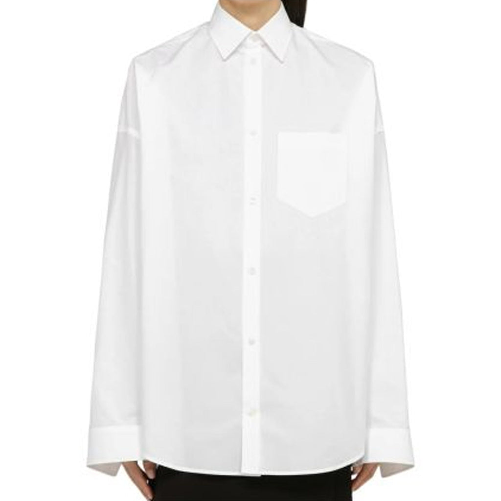 Balenciaga Poplin Oversize Shirt Women