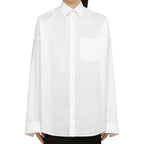 Balenciaga Poplin Oversize Shirt Women