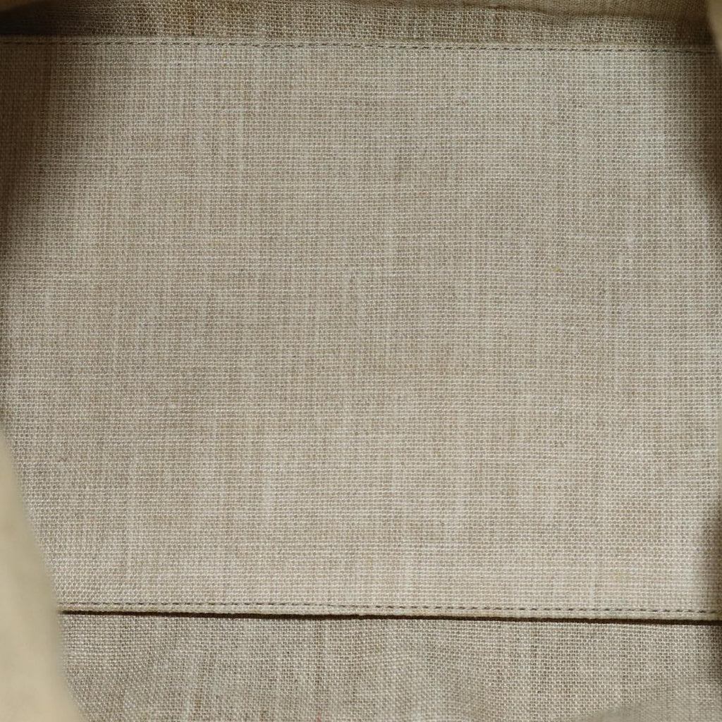 FENDI Pecan Canvas Tote Bag Brown Black77508