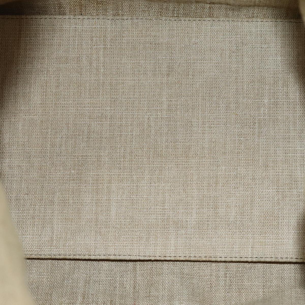 FENDI Pecan Canvas Tote Bag Brown Black77508