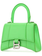 Balenciaga Hourglass Top Nano Tote Bag Green