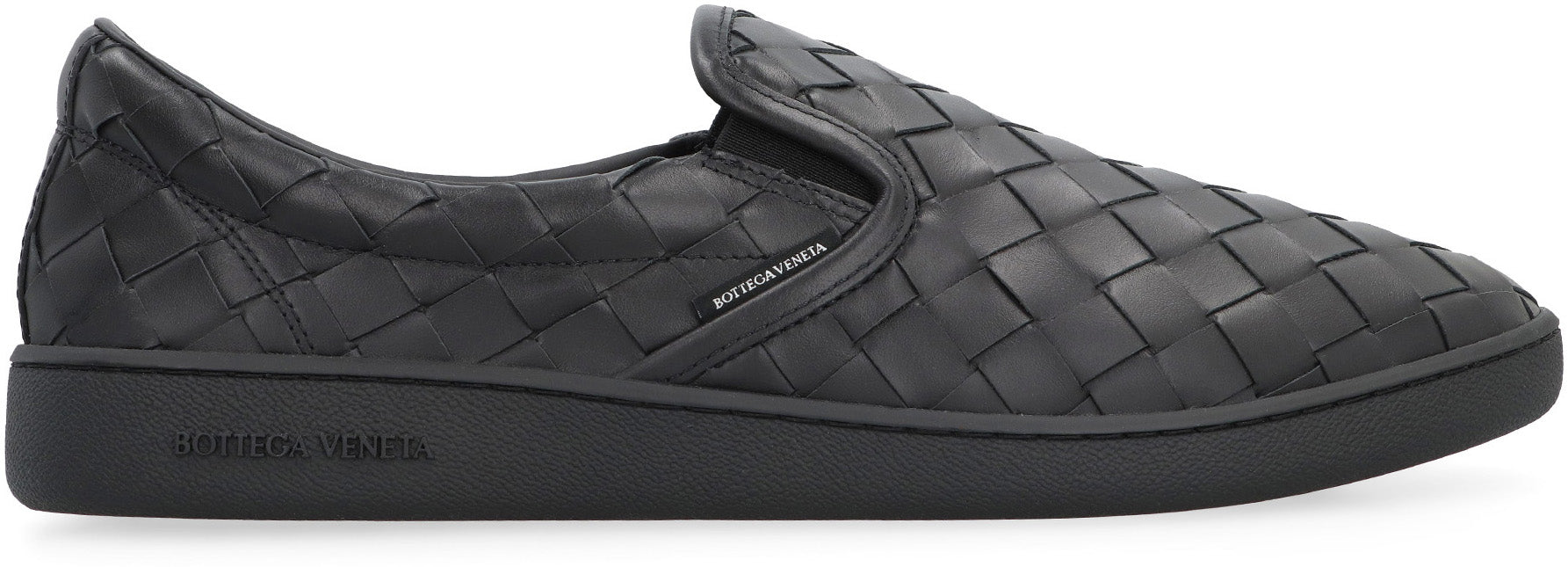 BOTTEGA VENETA Sawyer Leather Slip-On Sneakers for Men