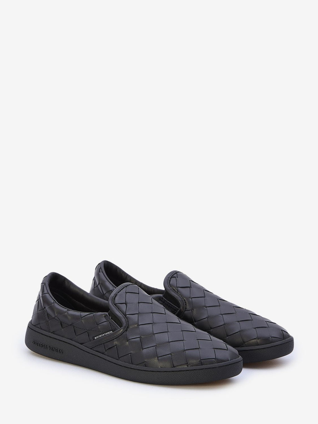BOTTEGA VENETA Sawyer Leather Slip-On Sneakers for Men