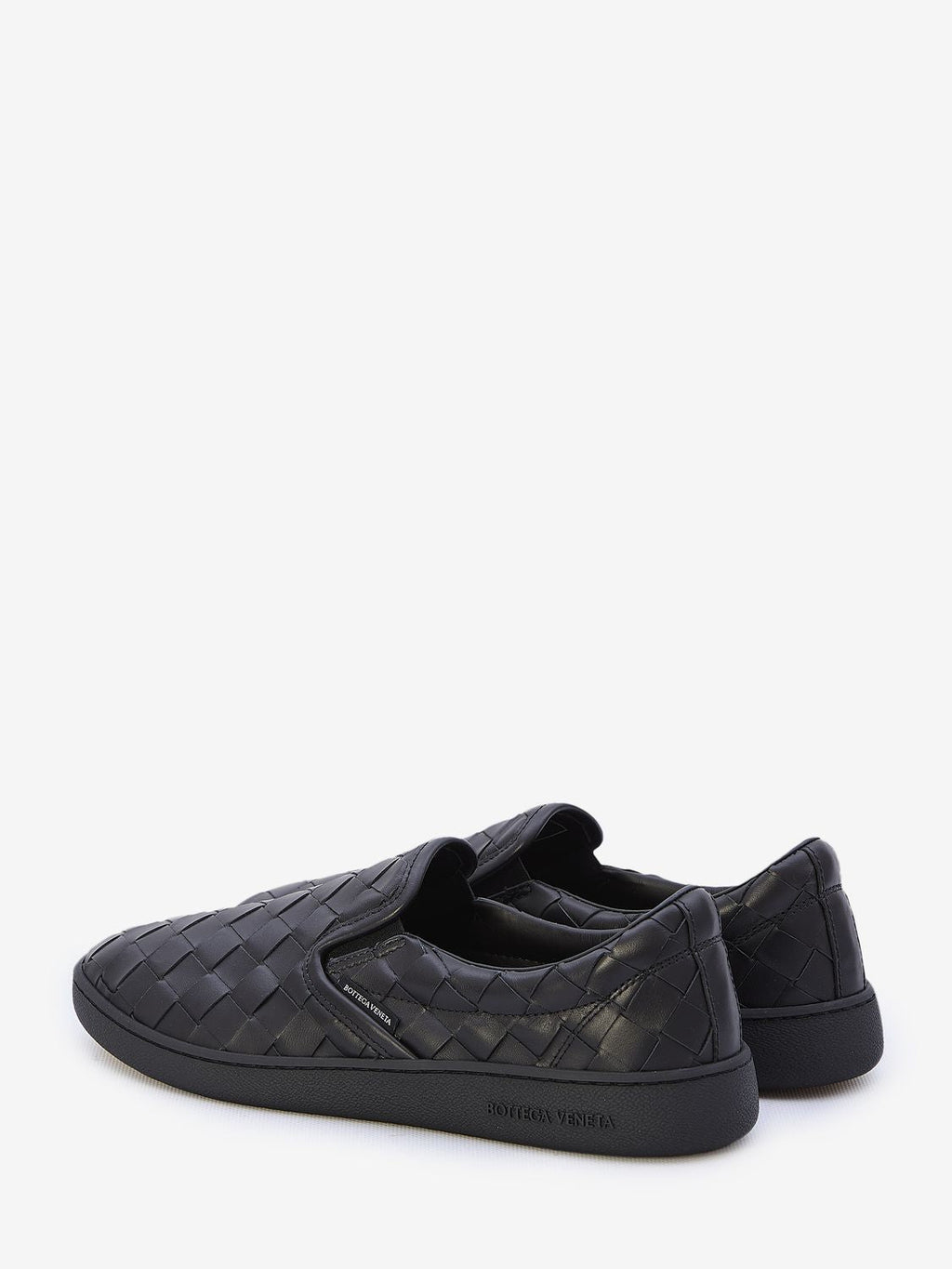 BOTTEGA VENETA Sawyer Leather Slip-On Sneakers for Men
