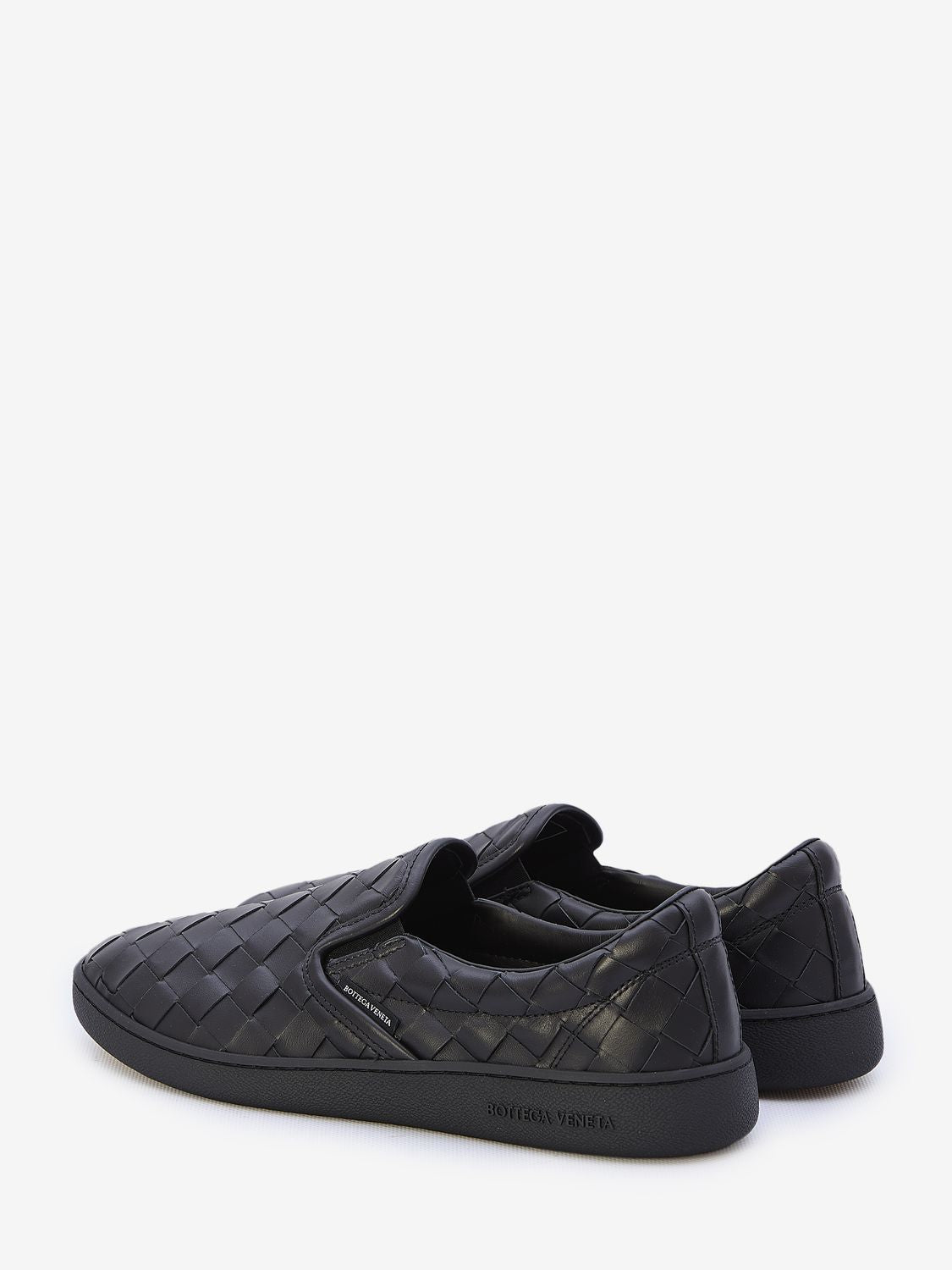 BOTTEGA VENETA Sawyer Leather Slip-On Sneakers for Men
