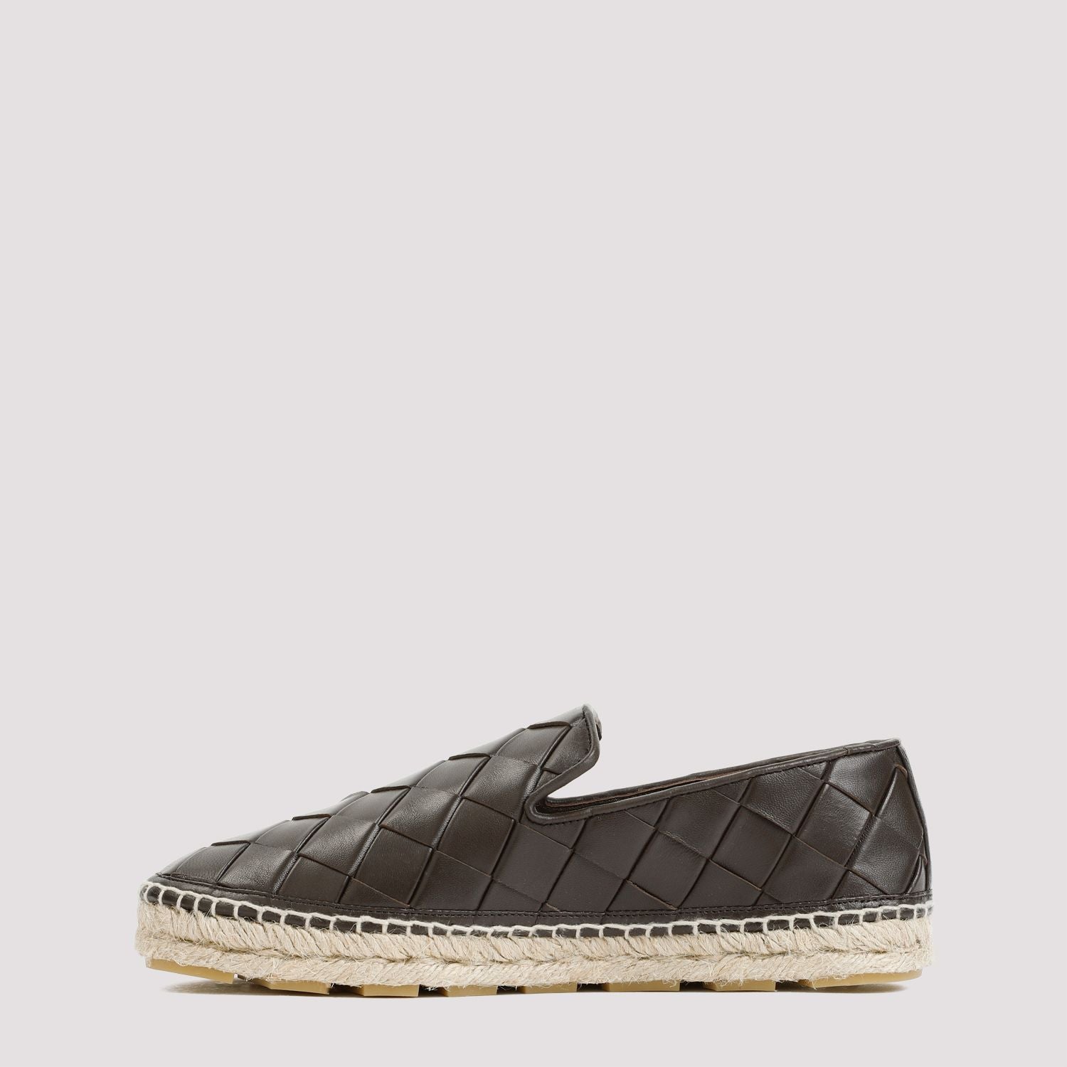 BOTTEGA VENETA Leather Jack Espadrillas - Women's FW24 Collection