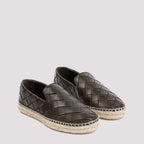 BOTTEGA VENETA Leather Jack Espadrillas - Women's FW24 Collection