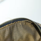 FENDI Zucca Canvas Vanity Pouch Brown Black77628