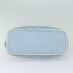 FENDI Tote Bag Canvas Light Blue 12429077643