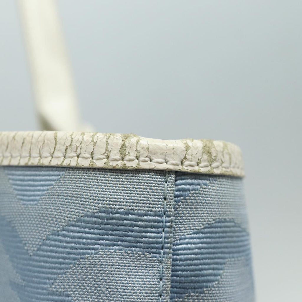 FENDI Tote Bag Canvas Light Blue 12429077643