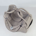 Hermes Lindy 34cm handbag 6208 grey