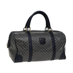 CELINE Macadam Canvas Boston Bag Navy  77711