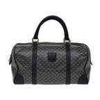 CELINE Macadam Canvas Boston Bag Navy  77711