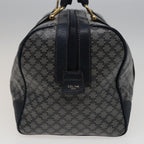 CELINE Macadam Canvas Boston Bag Navy  77711